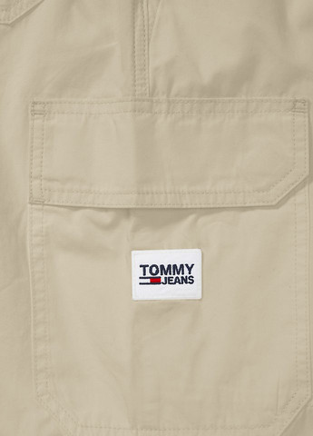 Светло-бежевые спортивные, кэжуал демисезонные карго, джоггеры брюки Tommy Hilfiger