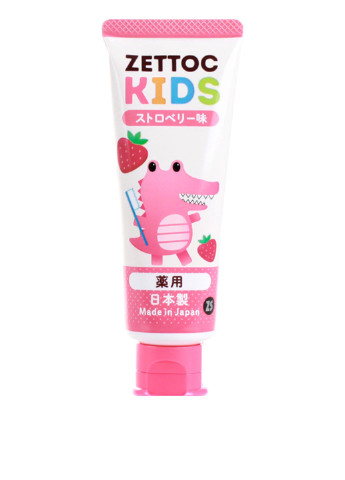 Зубна паста зі смаком полуниці Kids Strawberry Toothpaste, 70 мл Zettoc (186499109)