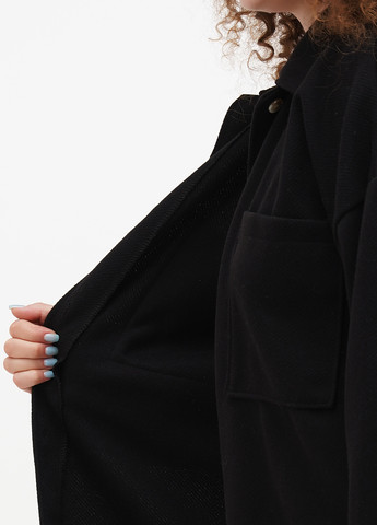 Черный женский жакет Boohoo однотонный - демисезонный