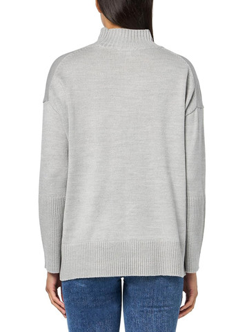 Сірий демісезонний светр DKNY