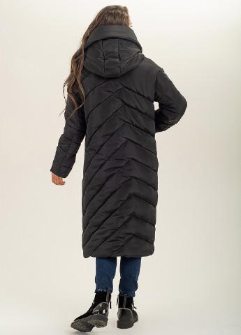 Черная зимняя куртка Kristin