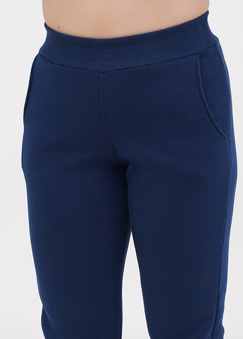 Темно-синие спортивные демисезонные джоггеры брюки Chikiss