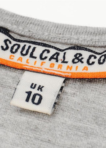 Сіра літня футболка Soulcal & Co