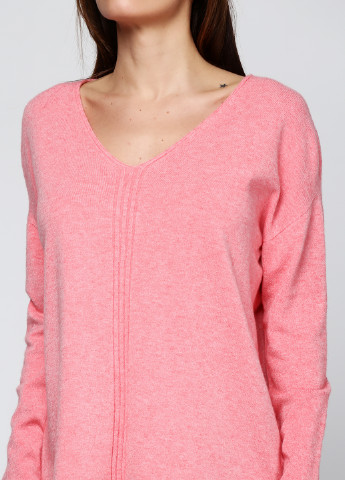 Розовый демисезонный пуловер пуловер Alpini