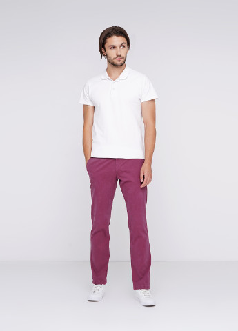 Фиолетовые кэжуал демисезонные брюки Lagrand