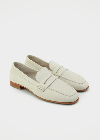 URBAN TRACE Туфли лоферы белый з натуральная кожа, китай — демисезон (329868619)