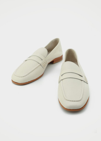 URBAN TRACE Туфли лоферы белый з натуральная кожа, китай — демисезон (329868619)