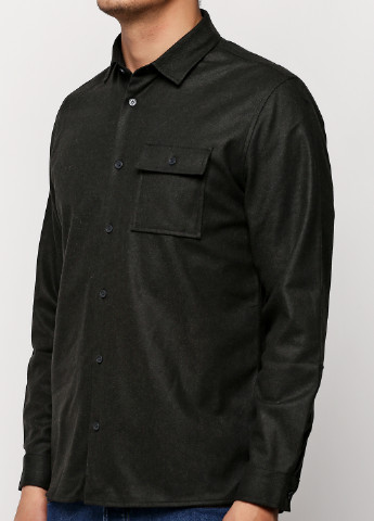 Черная кэжуал рубашка Cos с длинным рукавом