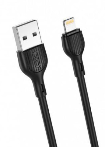 Кабель для зарядки и передачи данных -NB200 USB to Lightning Черный 1 м XO (255189504)