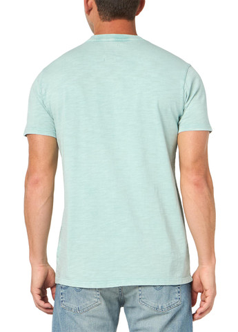 Светло-зеленая футболка Guess