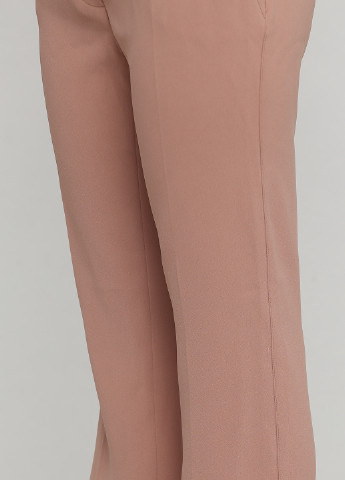 Светло-коричневые кэжуал демисезонные клеш брюки Kocca