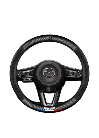 Шкіряний чохол на кермо для Mazda No Brand (321997349)