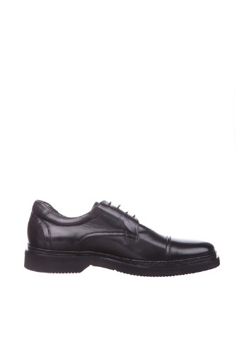 Черные классические туфли Roberto Serpentini на шнурках