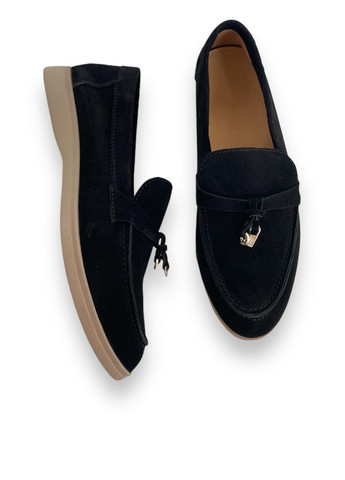 Maria Tucci Туфли лоферы черный з натуральная замша, — демисезон (303483071)