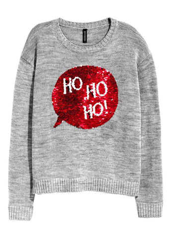 Серый демисезонный джемпер джемпер H&M