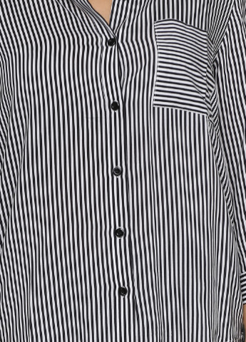Черно-белая демисезонная блуза Viola & C