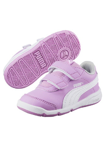 Розовые всесезонные детские кроссовки Puma Stepfleex 2 SL V Inf