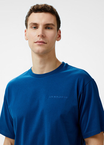 Голубая футболка Les Benjamins