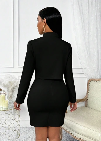 Костюм (жакет, юбка) SHEIN (333530076)