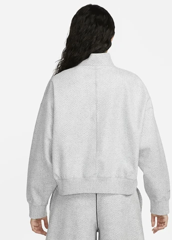 Світло-сіра демісезонна куртка dq6999-084 Nike Forward Jacket Women's 1/4-Zip Jacket