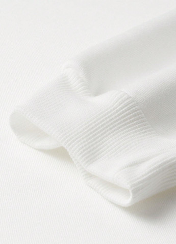 Білий світшот SHEIN напис без декору (346914260)