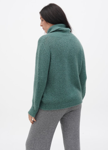 Зелений зимовий светр Made in Italy