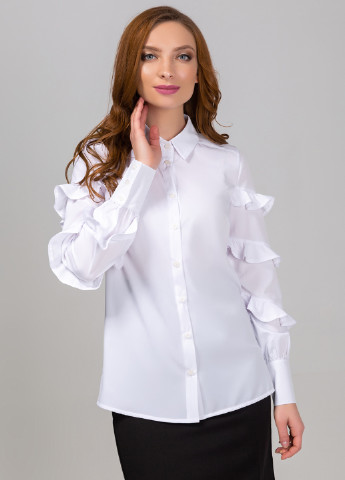 Белая блуза Azuri