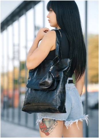 Женская сумка шоппер Tote 41х30х10 см Sambag (254595013)