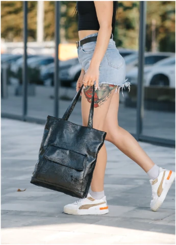 Женская сумка шоппер Tote 41х30х10 см Sambag (254595013)