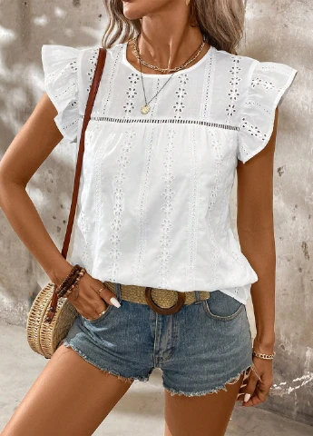 Белая блуза SHEIN