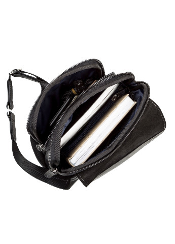 Чоловіча шкіряна сумка 22х25х3,5 см Shvigel (252129915)