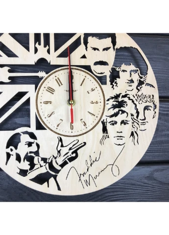 Настінний годинник з дерева "Queen" 7Arts (253567599)