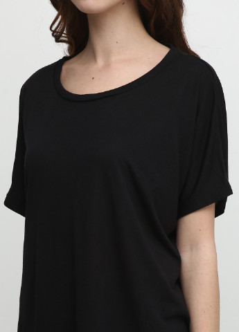Черная летняя футболка Silvian Heach