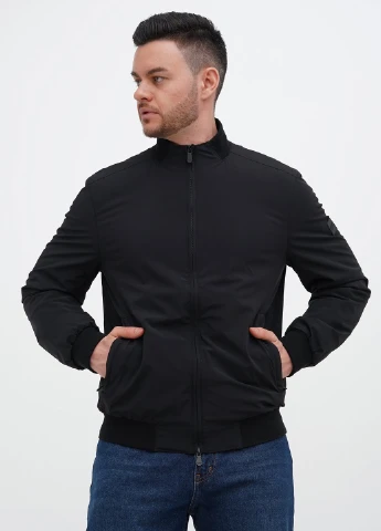 Черная демисезонная куртка Trend Collection