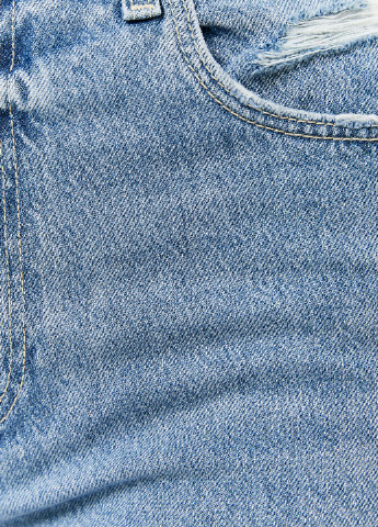 Голубые демисезонные прямые джинсы Tally Weijl