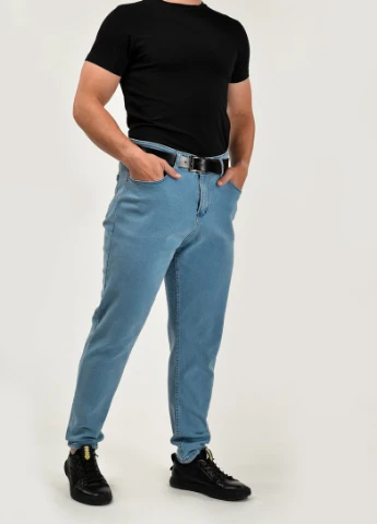 Голубые летние джинсы Mario Cavalli