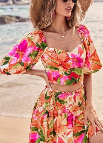 Комбінована блуза SHEIN