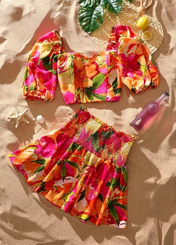 Комбінована блуза SHEIN