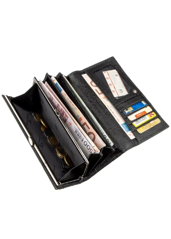 Жіночий шкіряний гаманець 18,5х9 см st leather (252130427)