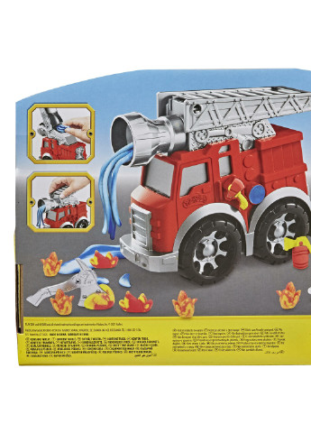 Набор для творчества с пластилином "Пожарная Машина" No Brand (254023179)