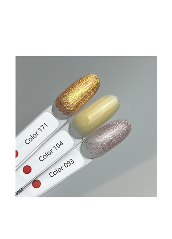 Нюдовый с микроблеском гель-лак для маникюра 104, 12 мл Izzy (363030782)