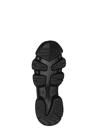 Чорні осінні кросівки r20-404 чорний-глиняний Fabiani