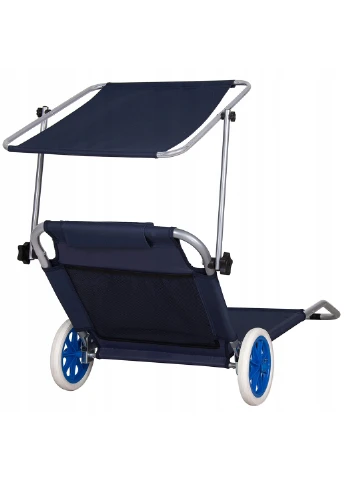 Шезлонг 150х61х52 см Springos (231594964)
