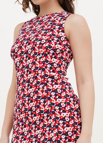 Червона кежуал сукня Michael Kors з квітковим принтом