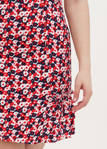 Червона кежуал сукня Michael Kors з квітковим принтом