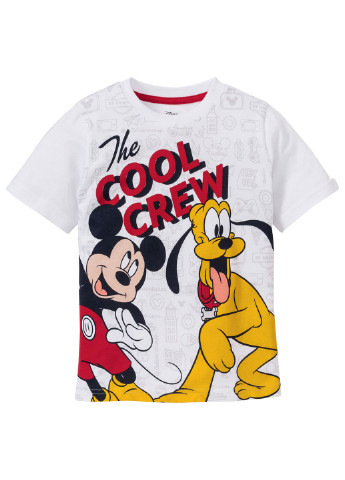 Красный летний комплект (футболка, шорты) Disney