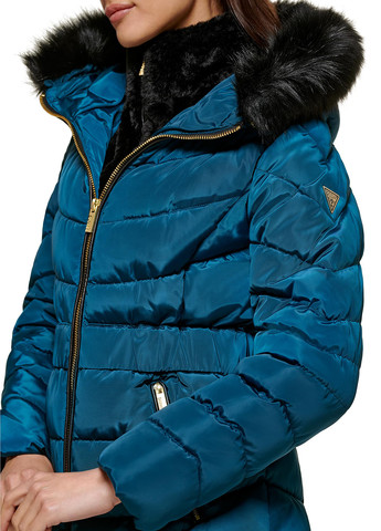 Синя зимня куртка Guess