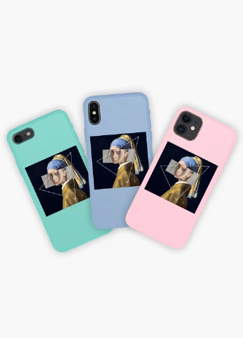 Чохол силіконовий Apple Iphone 11 Pro Біллі Айлиш Ренесанс (Billie Eilish Renaissance) Білий (9231-1206) MobiPrint (219336125)