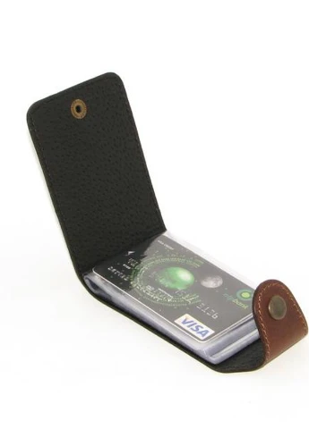 Визитница DNK Cards-H col.F коричневая DNK Leather (253868229)