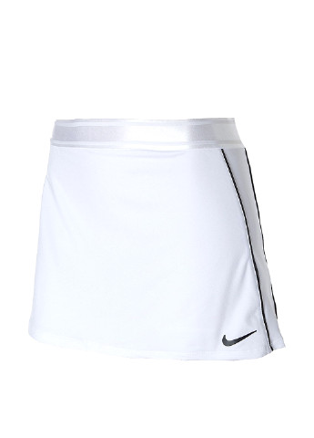 Белая спортивная юбка Nike а-силуэта (трапеция)